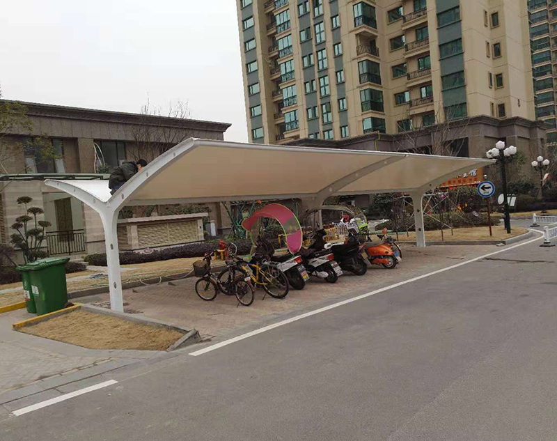 膜結(jié)構(gòu)自行車車棚如何保養(yǎng)？