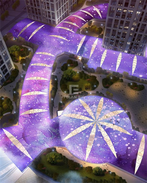 秋分節(jié)氣，佛蘭空間帶您領略膜結構建筑的魔幻與浪漫